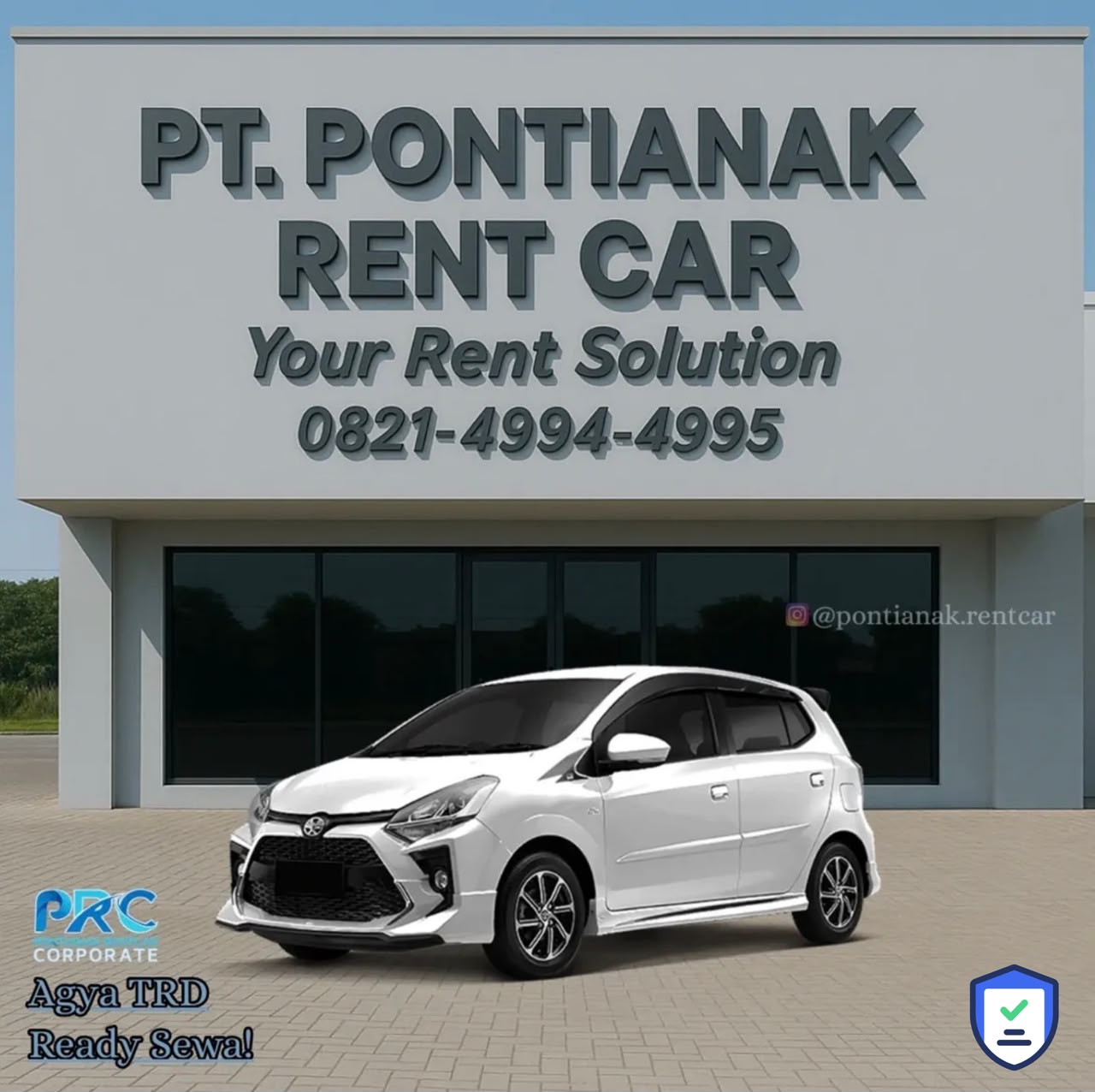 Sewa Agya TRD Pontianak